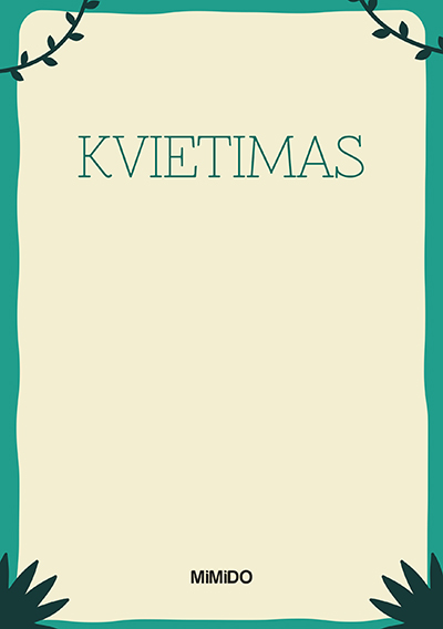Kvietimo �ablonas 13