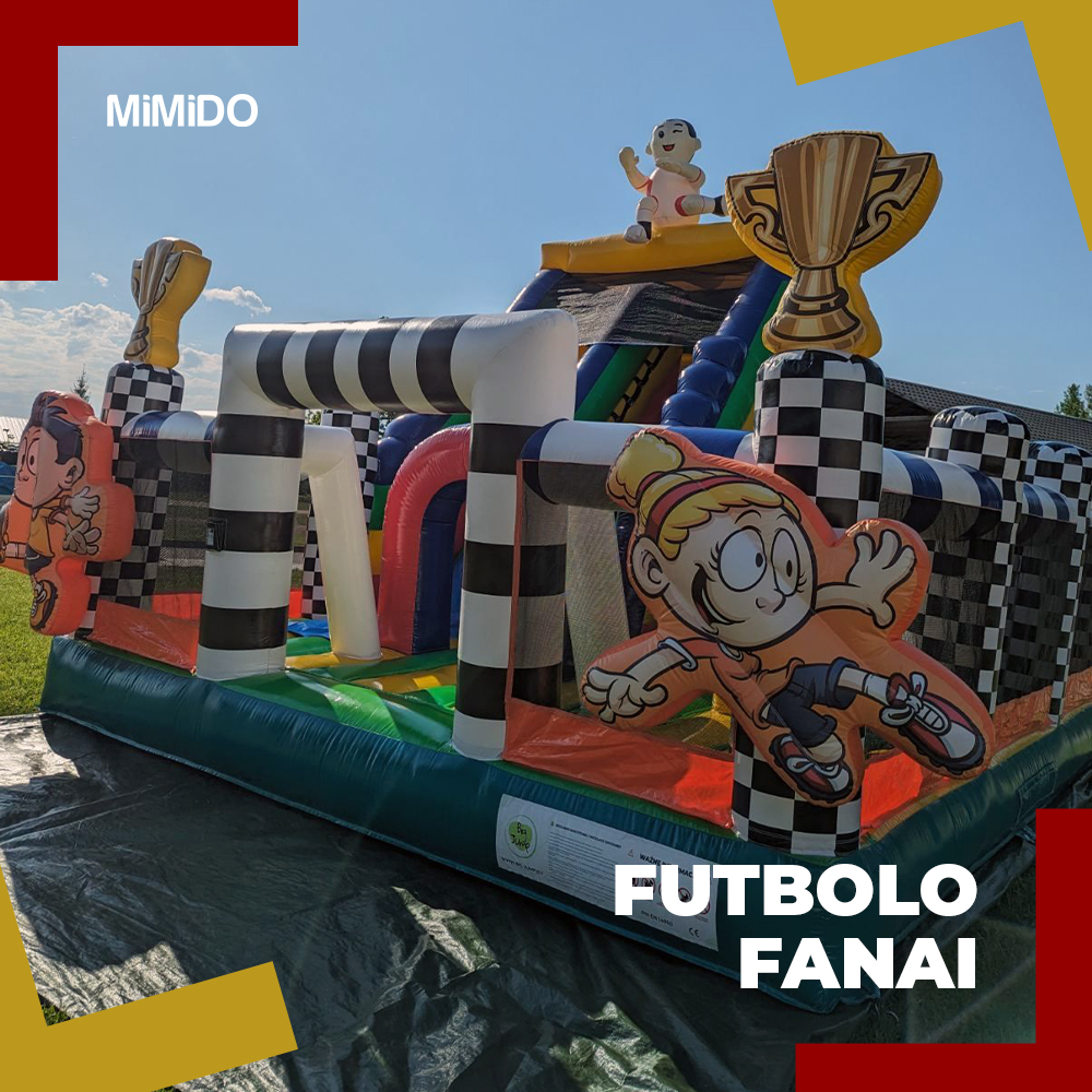 Pripučiamas batutas "Futbolo fanai"