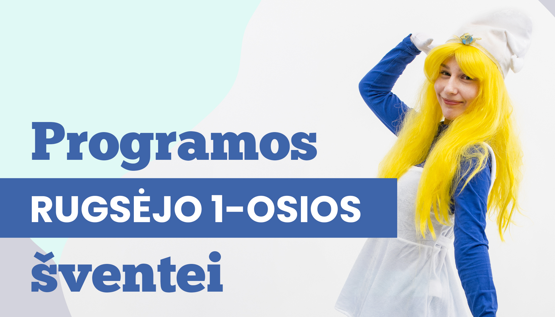 Programos darželių ir mokyklų rugsėjo pirmosios šventei