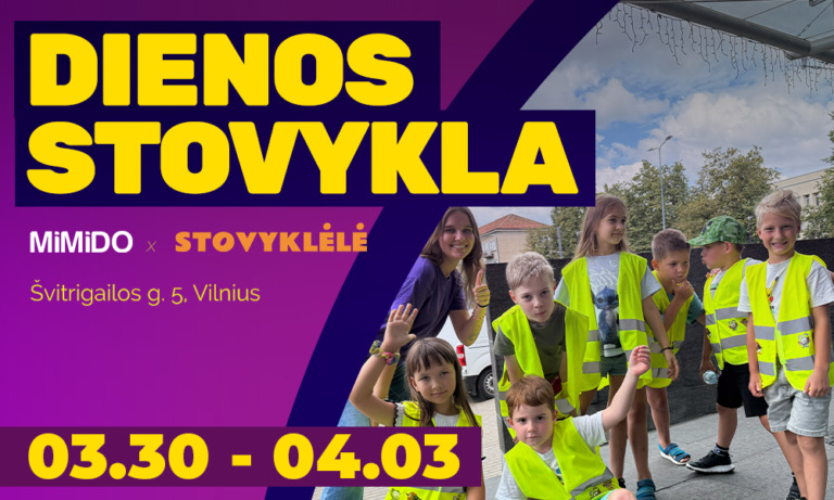 Pavasario dienos stovykla MiMiDO