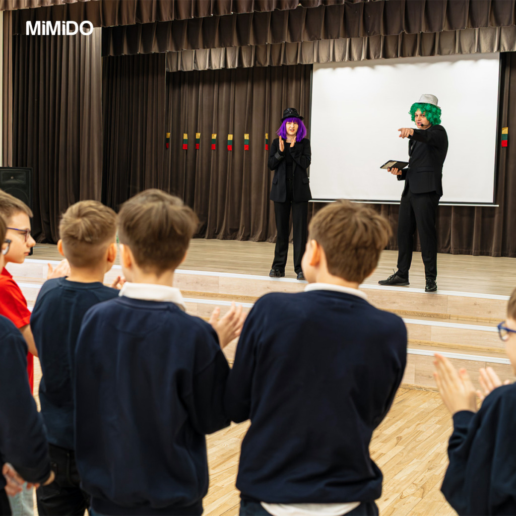 Magiškos žaidynės - interkatyvi programa nuo 8 metų